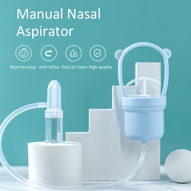 PLUSDEBEBE Manual Nasal Aspirator (Sky Blue)
